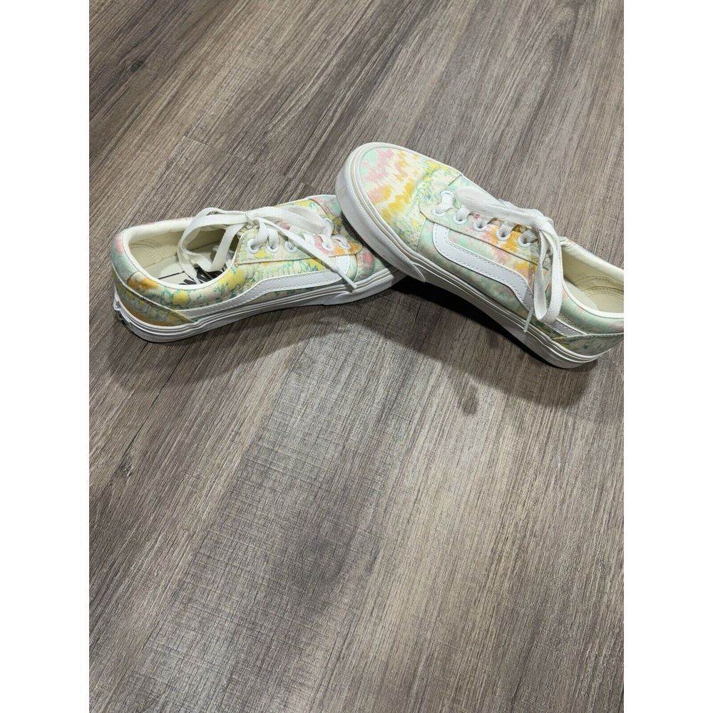 Vans Women's‎ Authentic Size 6 Lace Up Shoes Tie Dye Multicolor